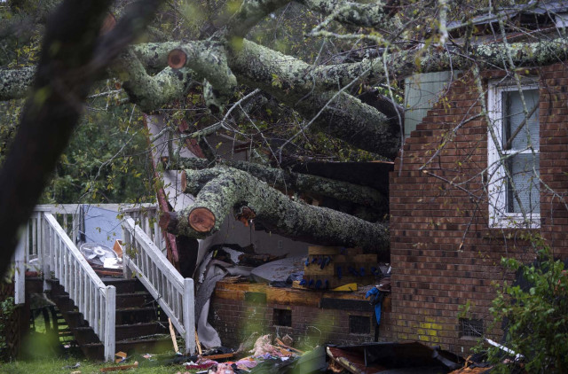 Los destrozos que ha causado Florence en EEUU