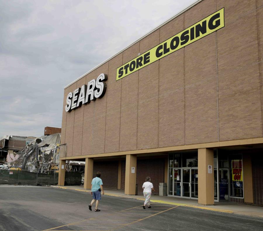 Cadena estadounidense Sears se declaró en quiebra