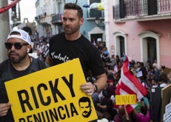 Puertorriqueños de Miami exigen renuncia de Ricardo Rosselló