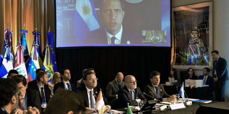 Guaidó dijo al Grupo de Lima: Venezuela está movilizada y unida hasta lograr su libertad