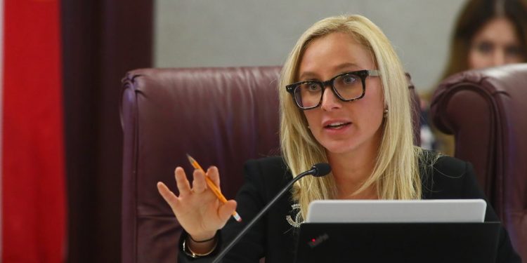 Book presentó proyecto de ley que prohíbe voto legislativo sobre aborto hasta que mitad de representantes sean mujeres