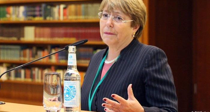 Bachelet: "Las mujeres han sido las protagonistas de las mayores revoluciones sociales"