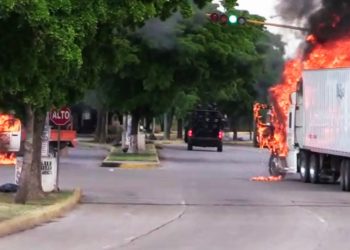 Sinaloa se convirtió en caos por detención de un hijo del ‘Chapo’ Guzmán