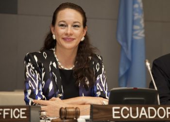 Competirá con Almagro por el puesto de la OEA la excanciller ecuatoriana María Fernanda Espinosa
