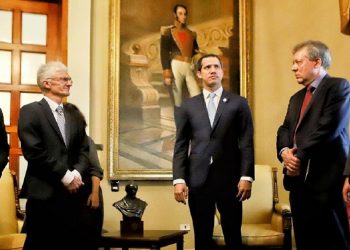Presidente interino Juan Guaidó sostuvo reunión con enviado de la ONU a Venezuela
