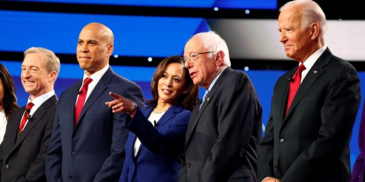 Debate presidencial demócrata presentará a 7 aspirantes en Los Ángeles