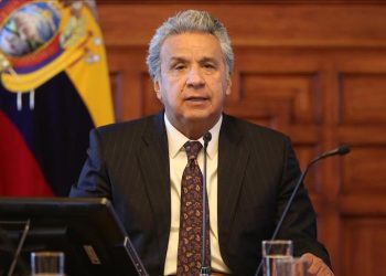 Lenin Moreno presenta pruebas de ‘asalariados maduristas’ en protestas en Ecuador