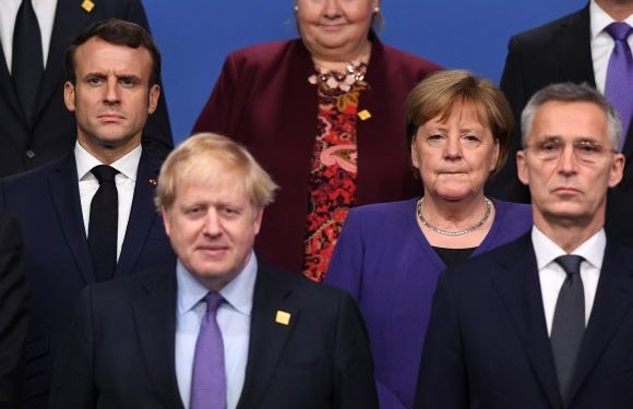 Líderes mundiales se ríen de Trump en cumbre de la OTAN y el mandatario responde (+Video)