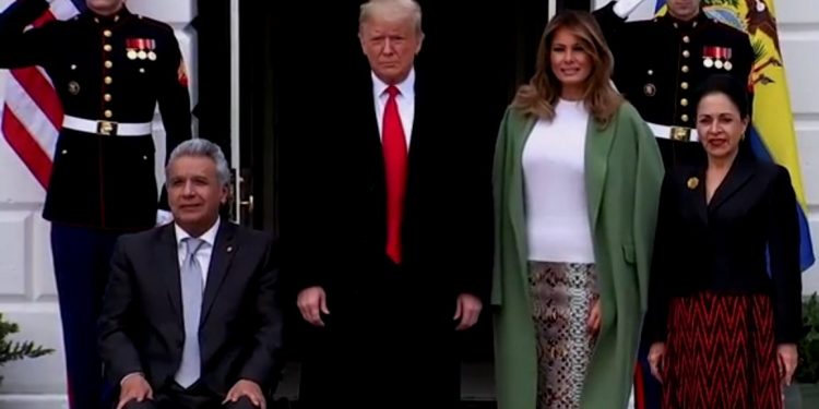 Lenín Moreno sostiene encuentro con Donald Trump en EEUU para potenciar relaciones comerciales