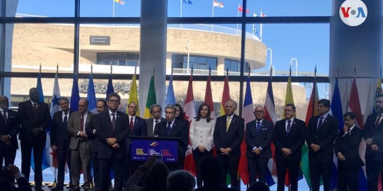 El Grupo de Lima se fortalece con la incorporación de cuatro nuevos países e insiste en elecciones presidenciales en Venezuela