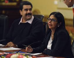 Resultado de imagen para maduro delcy rodriguez