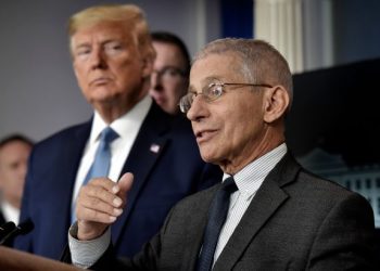Partidarios de Trump ponen sus ojos en el Dr. Anthony Fauci