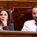 Esposa de Pablo Iglesias contagiada por Coronavirus, suspendida actividad parlamentaria en España