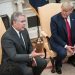 Desde la Casa Blanca, Iván Duque pidió a Trump endurecer las sanciones contra el régimen de Maduro