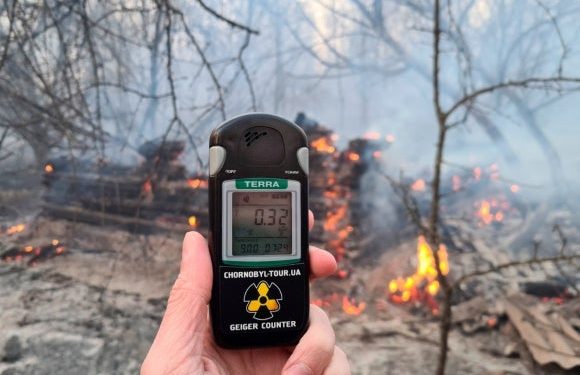 Los incendios forestales de Chernóbil podrían esparcir las partículas radiactivas