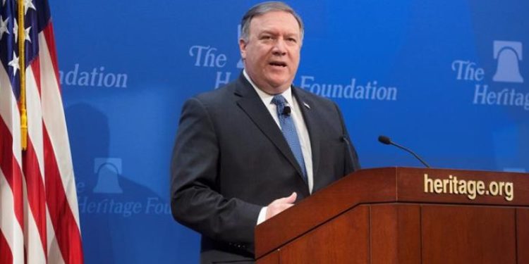 Pompeo insta a Ortega a dar paso a la transición democrática en Nicaragua