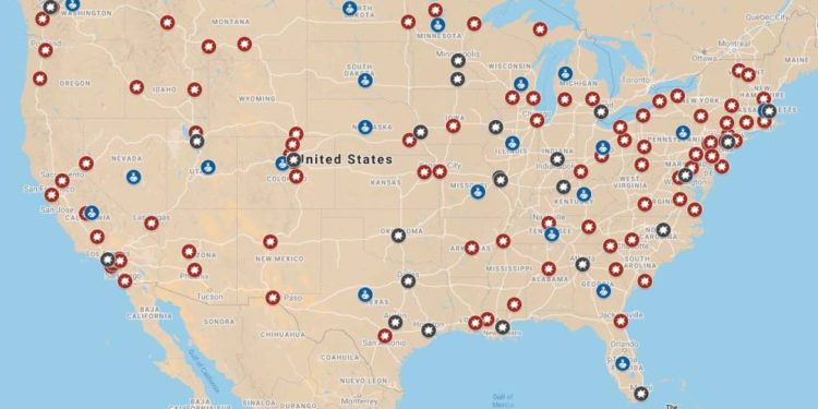 Mira aquí el mapa de las protestas contra el racismo en los Estados Unidos