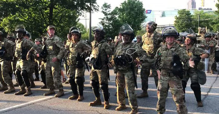 Covid-19: EEUU 109.127 fallecidos se espera aumento de casos por protestas y Guardia Nacional bailó la macarena con manifestantes