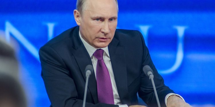 Putin tiene varios túneles de desinfección en su residencia en Rusia