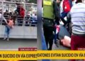 ¡Solidaridad! Peruanos evitan que venezolano se quite la vida (Video)