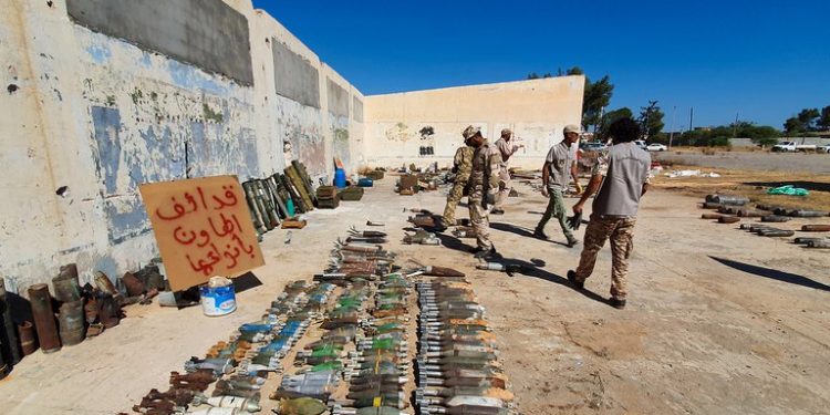 EEUU muestra abastecimiento de armas rusas a rebeldes libios