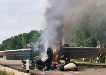 Cayó en México narco-avioneta procedente de Venezuela