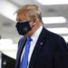 ¡Por primera vez! Donald Trump usa máscara en público durante la pandemia