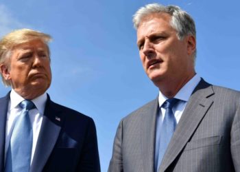 Robert O’Brien, asesor de Seguridad Nacional de Trump, da positivo por coronavirus