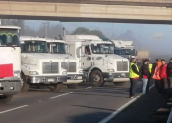 En Chile los camioneros se van a huelga reclamando seguridad
