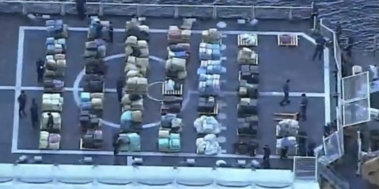 Comando Sur incautó 28 mil libras de droga en operativo realizado en el Caribe