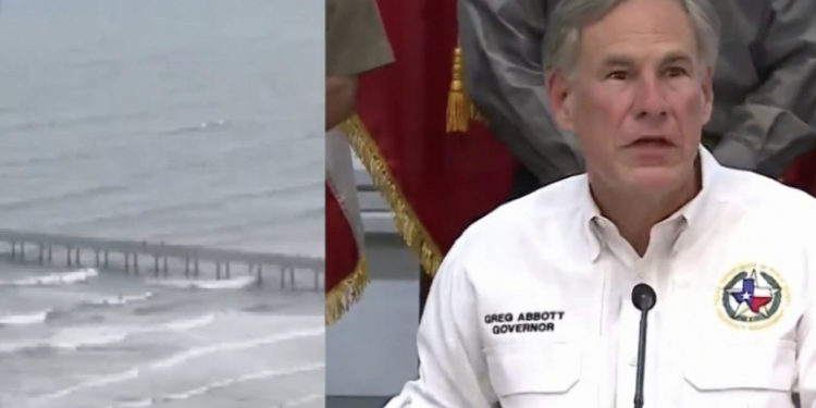 Gobernador de Texas emite declaración de desastre por tormenta Beta