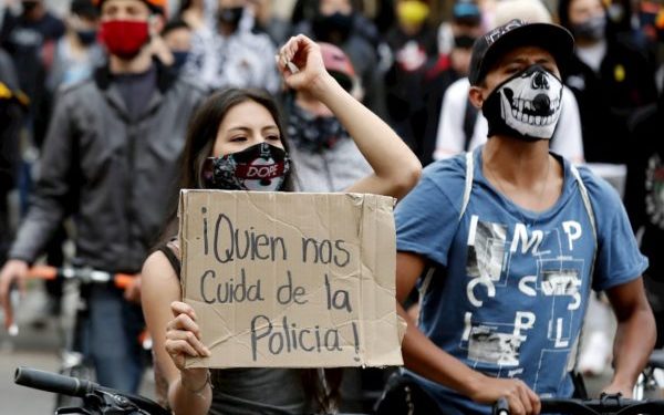 Marchas contra el gobierno de ivan Duque