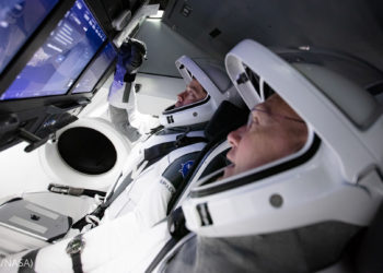 Astronautas votan en órbita para elecciones 2020