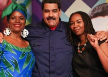 ¡Aliados! Black Lives Matter, colectivos a favor de Maduro y de Biden vandalizan catedral en California