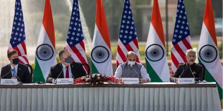 Frente a la hegemonía China, India y EEUU refuerzan su alianza