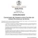 Cancillería boliviana no invitará a Evo ni a Maduro a la posesión de Arce
