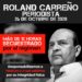 Roland Carreño, de las crónicas sociales a las mazmorras