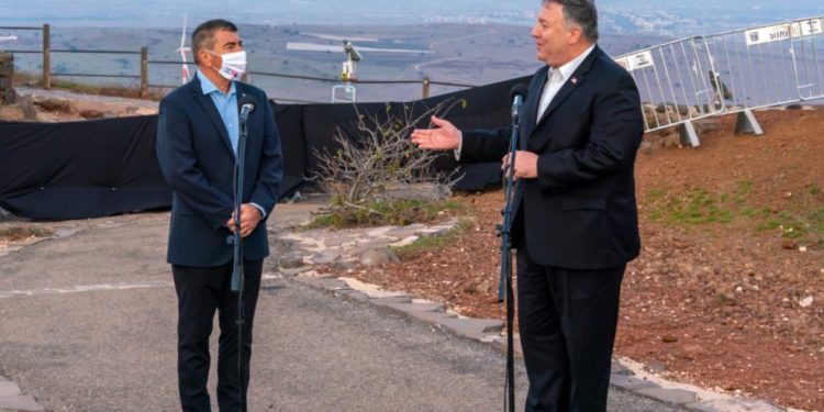 Pompeo avala anexión de los Altos del Golán a Israel