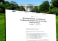 El gobierno de Trump ordena diferir la deportación de venezolanos, bajo ciertas condiciones