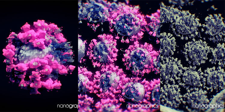 ¡Impactante! La ciencia logra primera imagen tridimensional del COVID-19 (Video)