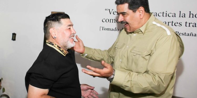 Maradona hizo de ‘lobbista’ para pagos en oro por el régimen de Maduro