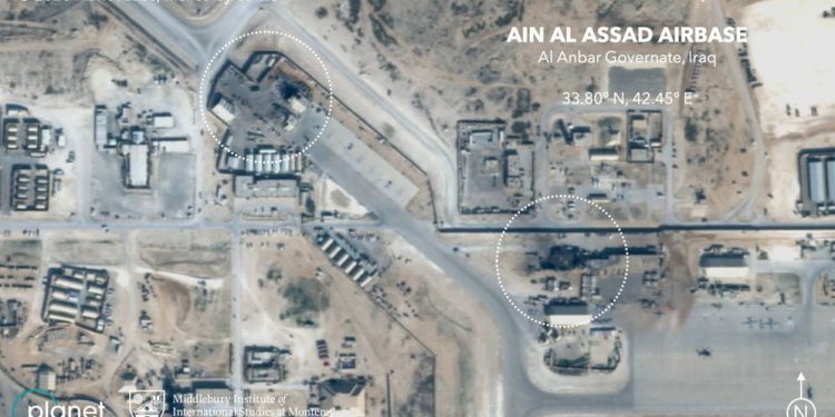 Atacada con cohetes base estadounidense en Iraq