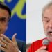 Duelo entre Lula y Bolsonaro en  Brasil