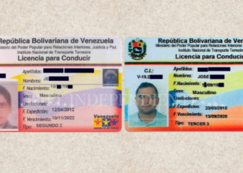 Venezolanos con licencias de  conducir falsas en España
