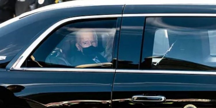 Biden quiere una "Bestia" eléctrica como auto presidencial