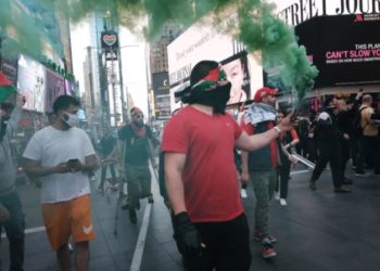 Violencia por crisis palestina tuvo su coletazo en Times Square