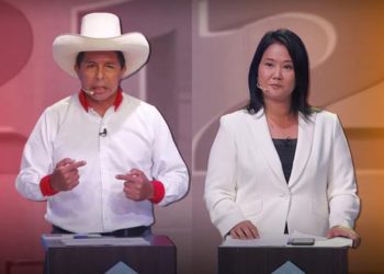 Izquierdista Castillo lidera sondeo presidencial en Perú a una semana de la votación