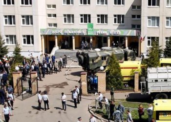 Tiroteo en escuela rusa deja nueve heridos