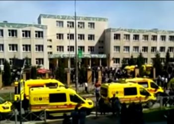 Un tiroteo en escuela rusa conmociona al país