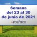 Un vistazo a la última semana de junio de 2021 en El Político